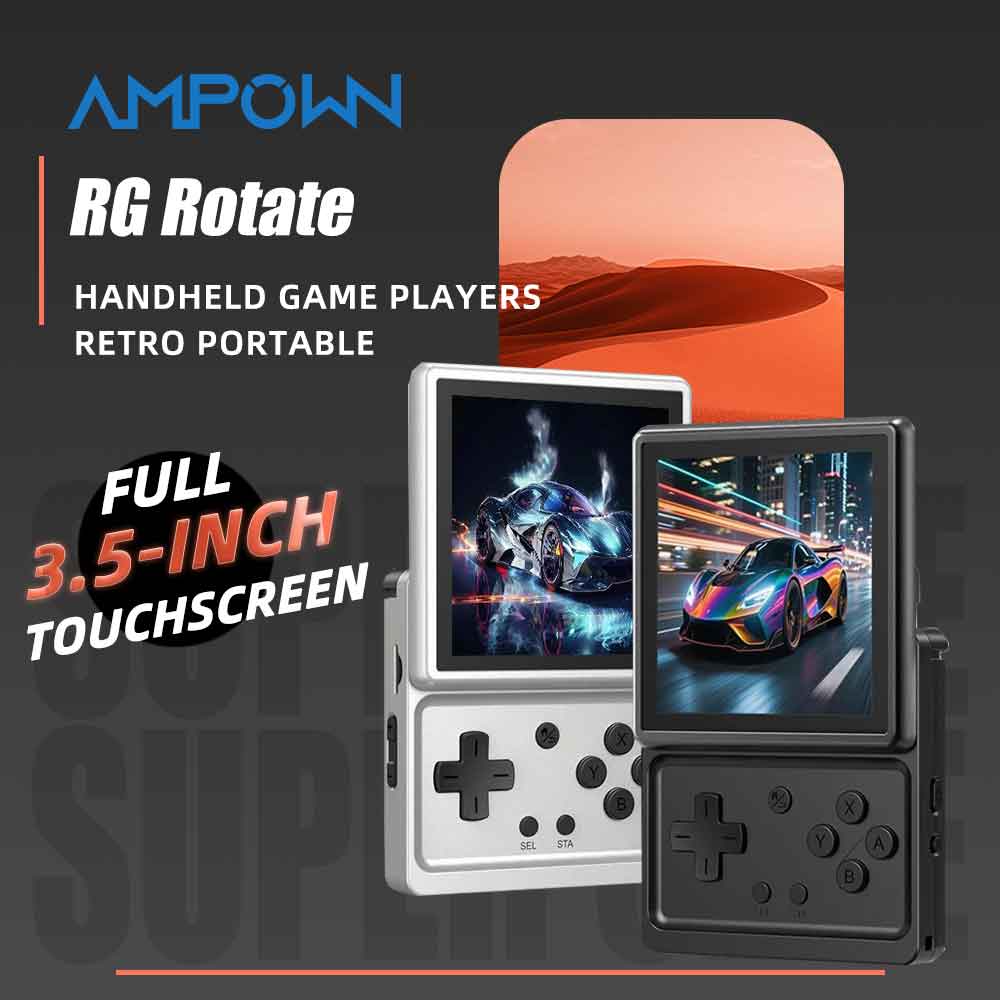 Retro Gaming Years - ANBERNIC RG Rotate Android Handheld-Spielkonsole 3,5