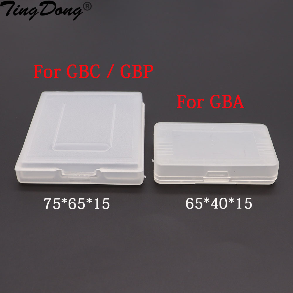 Game Cartridge Case - Kunststoff-Spielkassetten-Kartenetui für GameBoy Color GBC GBA