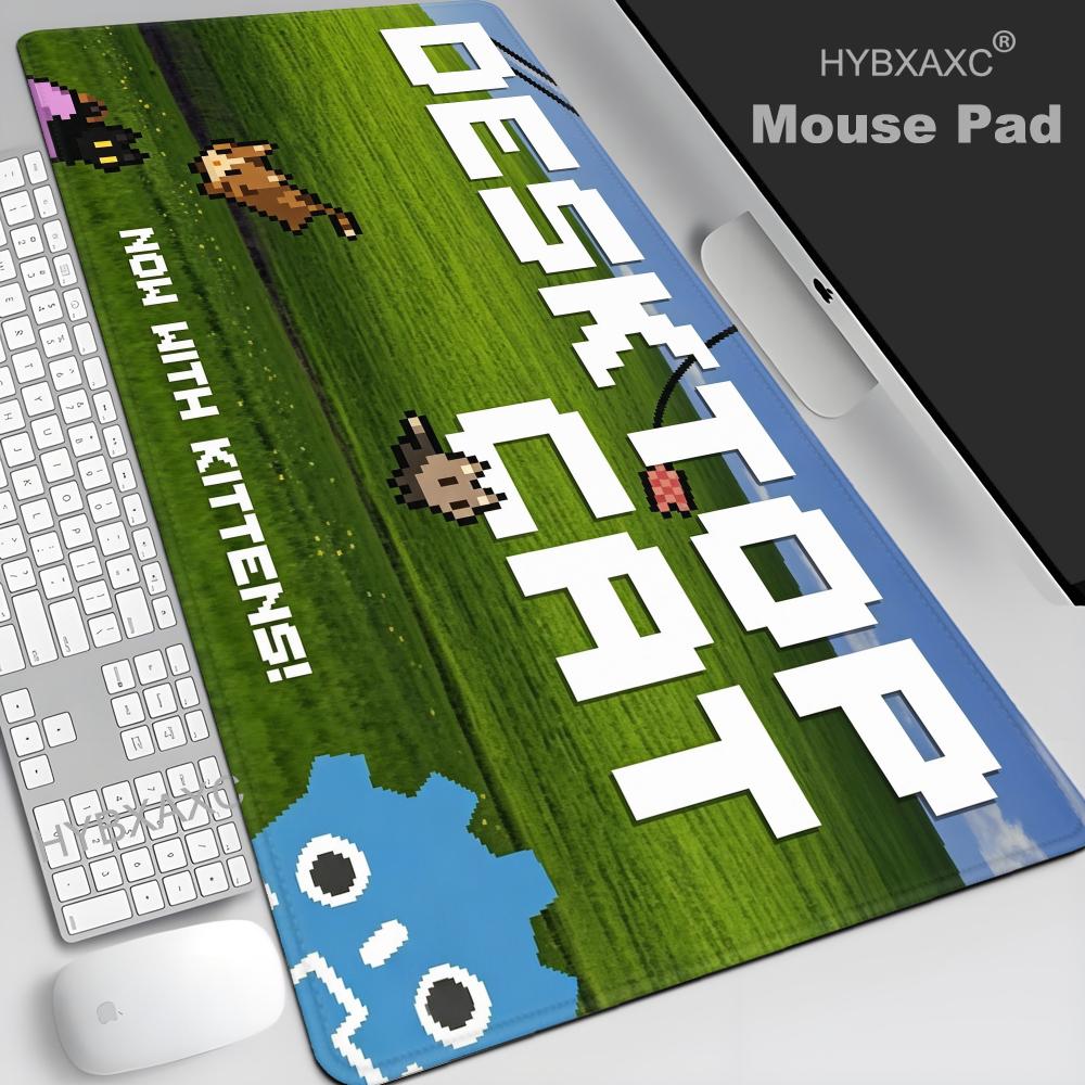 Retro Gaming Keyboard - Retro-Computer-Pop-up-Fenster Lustiges Großes Mauspad für Büro,