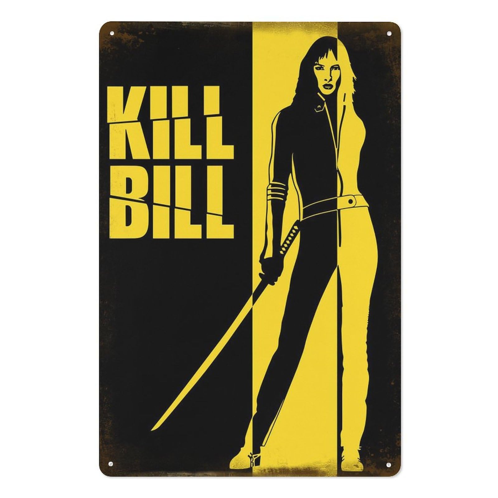 Retro Gaming Pictures - Kill Bill Filme Metall Zinn Zeichen