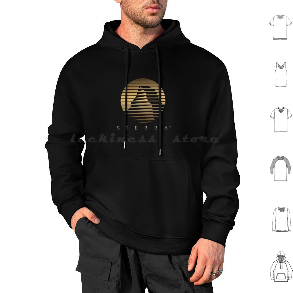 Retro Gaming Life - Sierra Logo Hoodies Langarm Sierra Logo