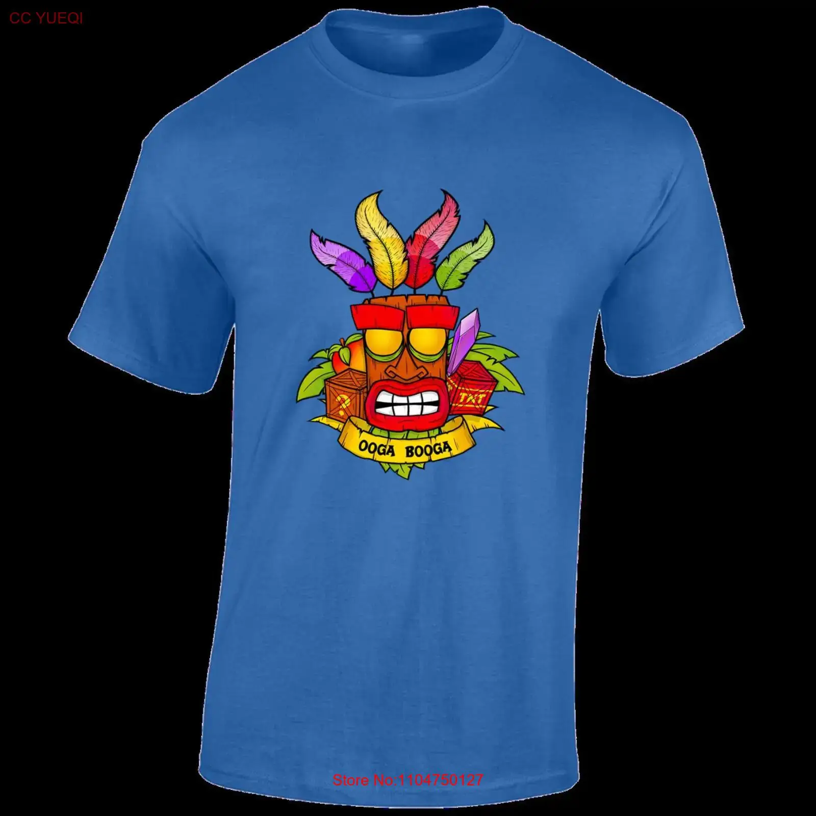 Retro Gaming Ps3 - Oga Booga Crash Herren-T-Shirt, Retro-Gamer-Gaming-Design, PC,