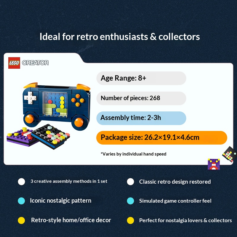 LEGO Creator 3in1 Bausteine LG – Retro Gaming Machine Bewertung und Preis