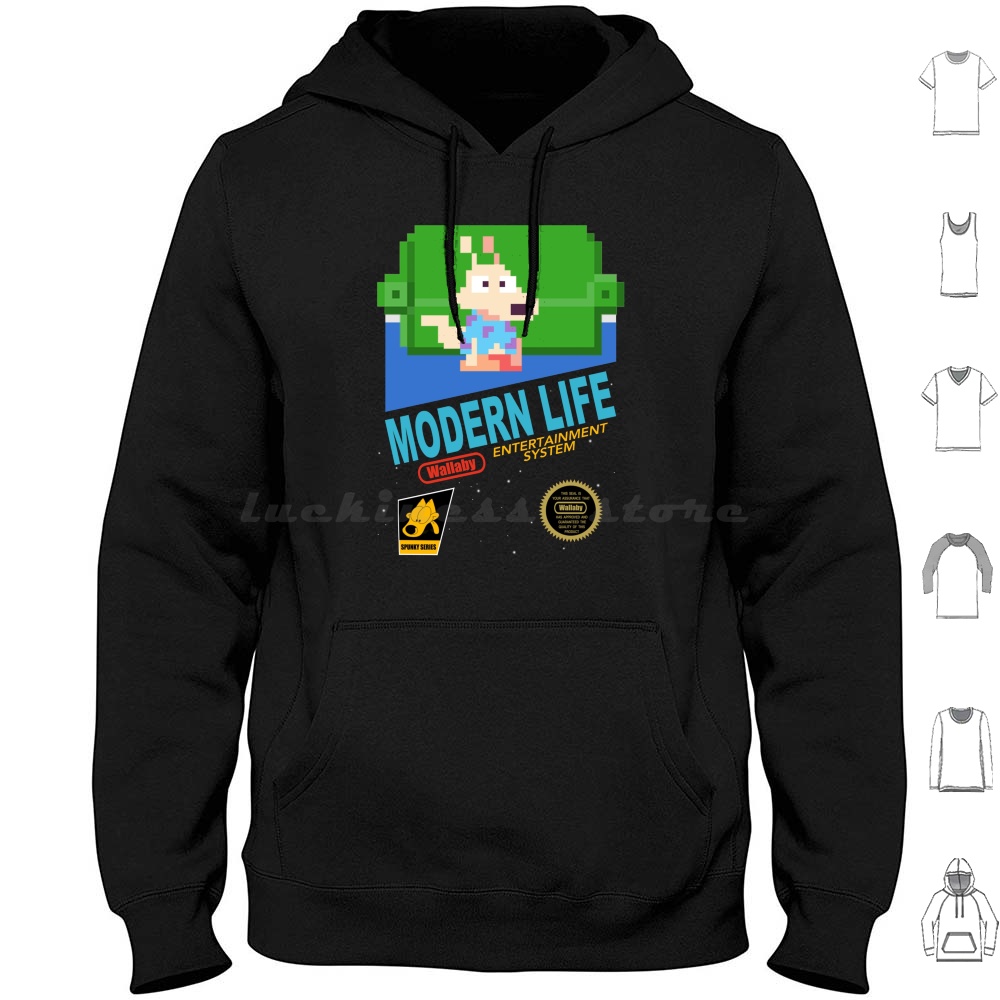 Modern Life Hoodies Langarm Ga – Retro Gaming Life Bewertung und Preis