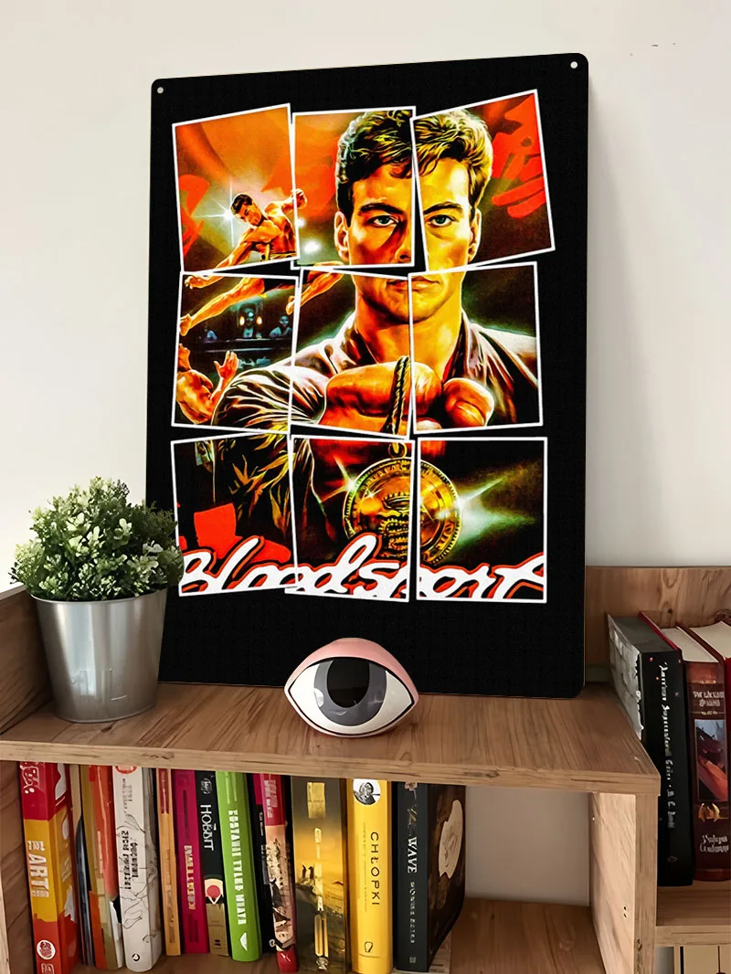 Bloodsport Metallschild, klass – Retro Gaming At Home Bewertung und Preis