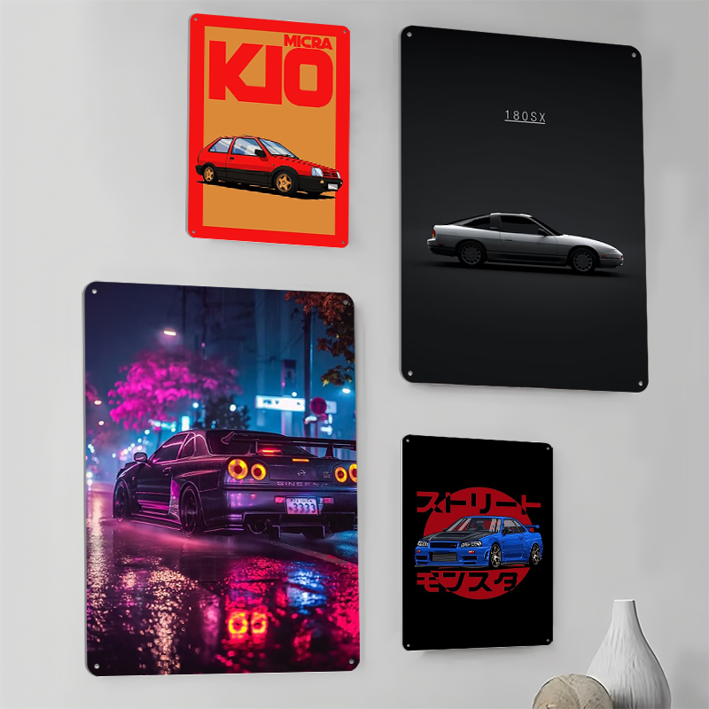 (Nissan) Poster Retro Auto Met – Retro Gaming At Home Bewertung und Preis