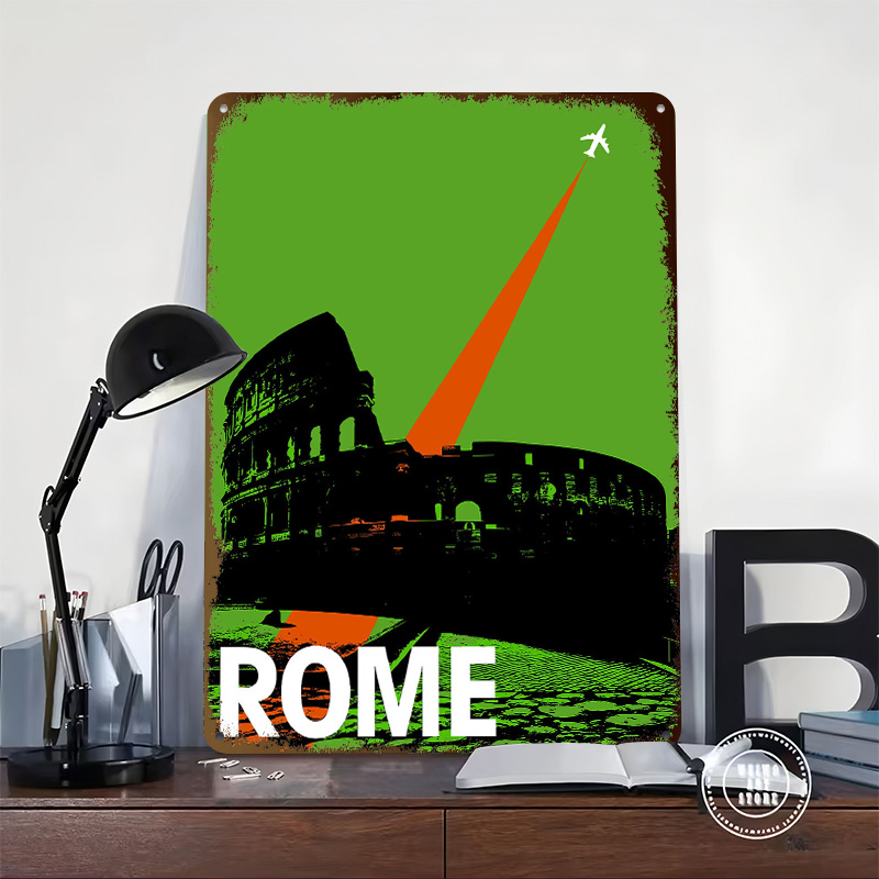 Rom Travel Metallposter, indiv – Retro Gaming At Home Bewertung und Preis