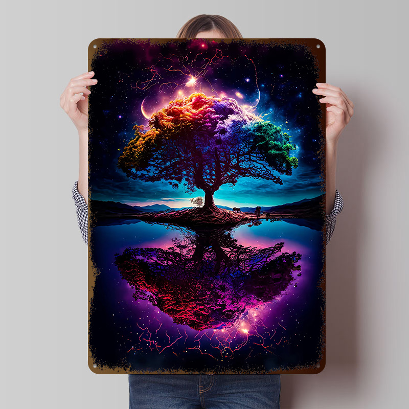 Kosmisches Lebensbaum-Poster,  – Retro Gaming Life Bewertung und Preis