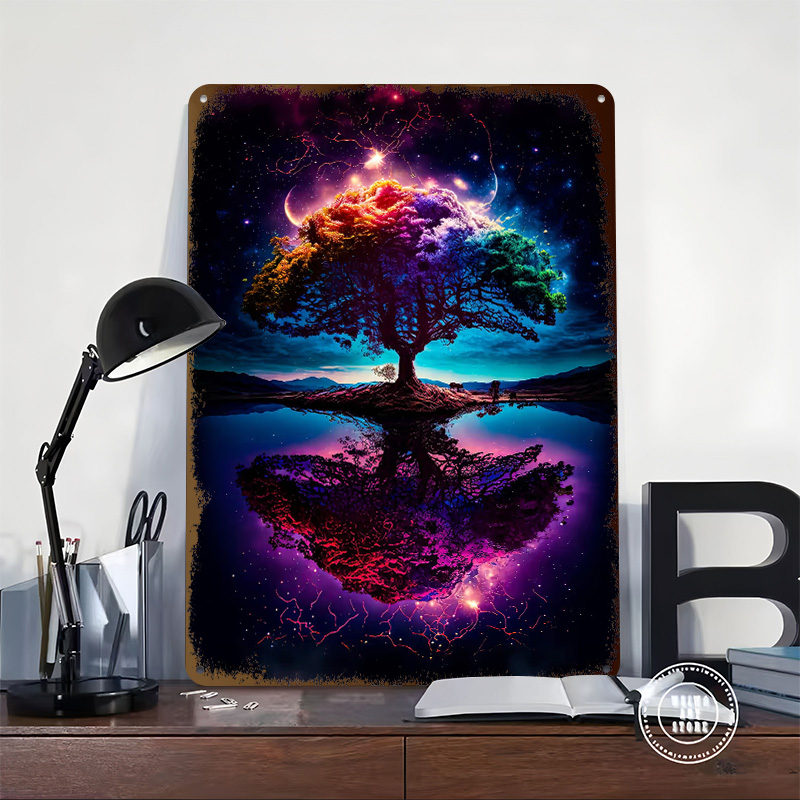 Kosmisches Lebensbaum-Poster,  – Retro Gaming Life Bewertung und Preis