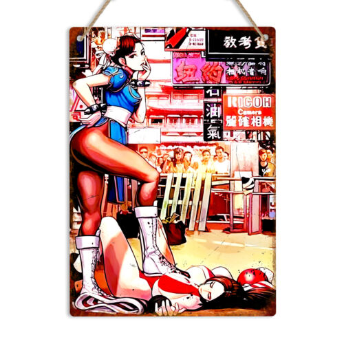 Chun Li Retro Gaming Metall-Wa – Retro Gaming Gifts Bewertung und Preis