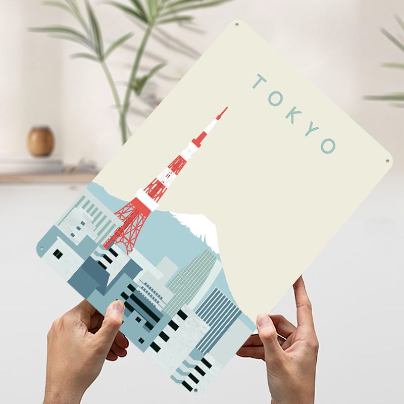 Tokyo Poster Retro 3D-Gedruckt – Retro Gaming At Home Bewertung und Preis