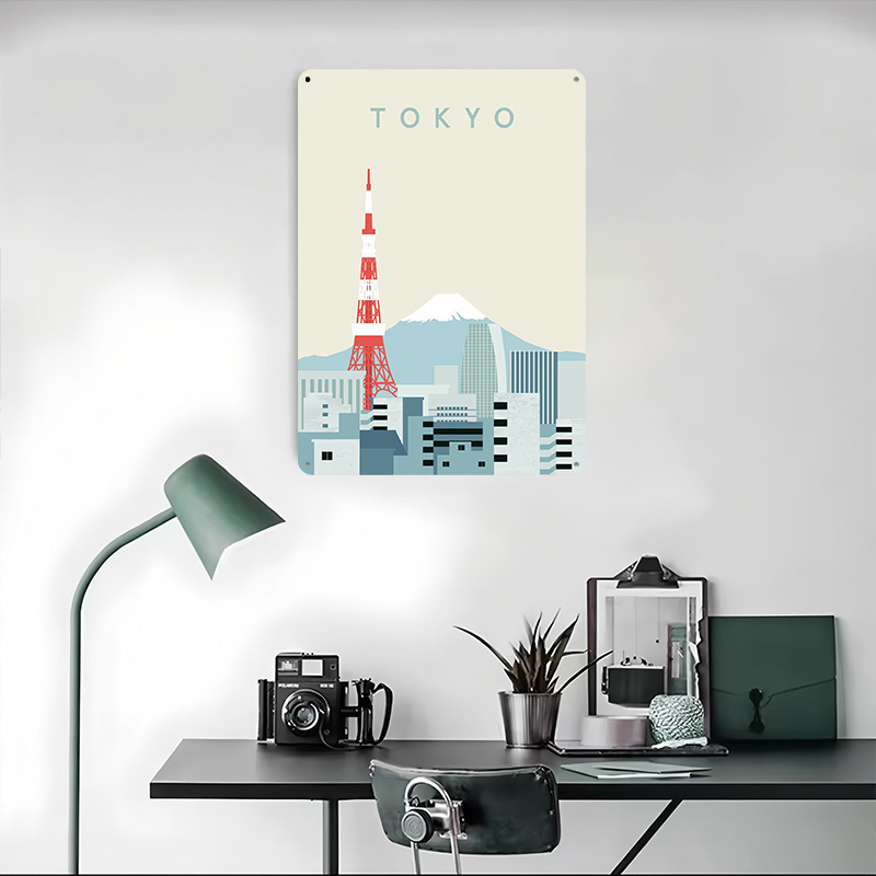 Tokyo Poster Retro 3D-Gedruckt – Retro Gaming At Home Bewertung und Preis