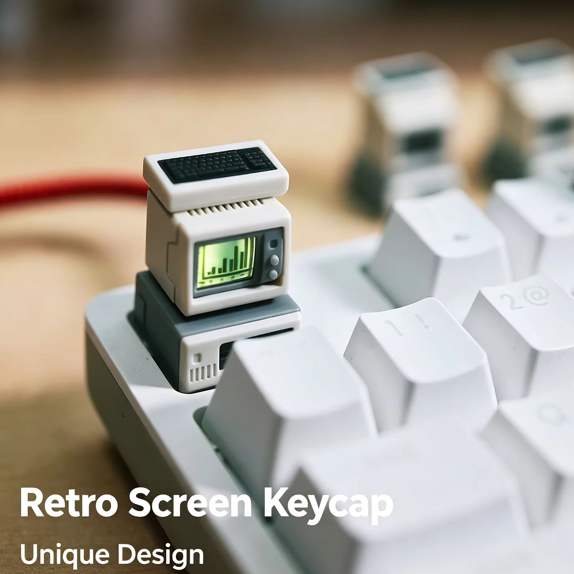Retro-Computer-Tastenkappe mit – Retro Gaming Keyboard Bewertung und Preis