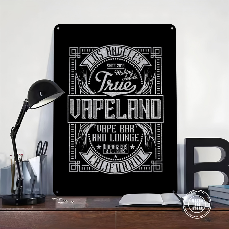 Vape Land Weißblech-Poster, an – Retro Gaming Island Bewertung und Preis