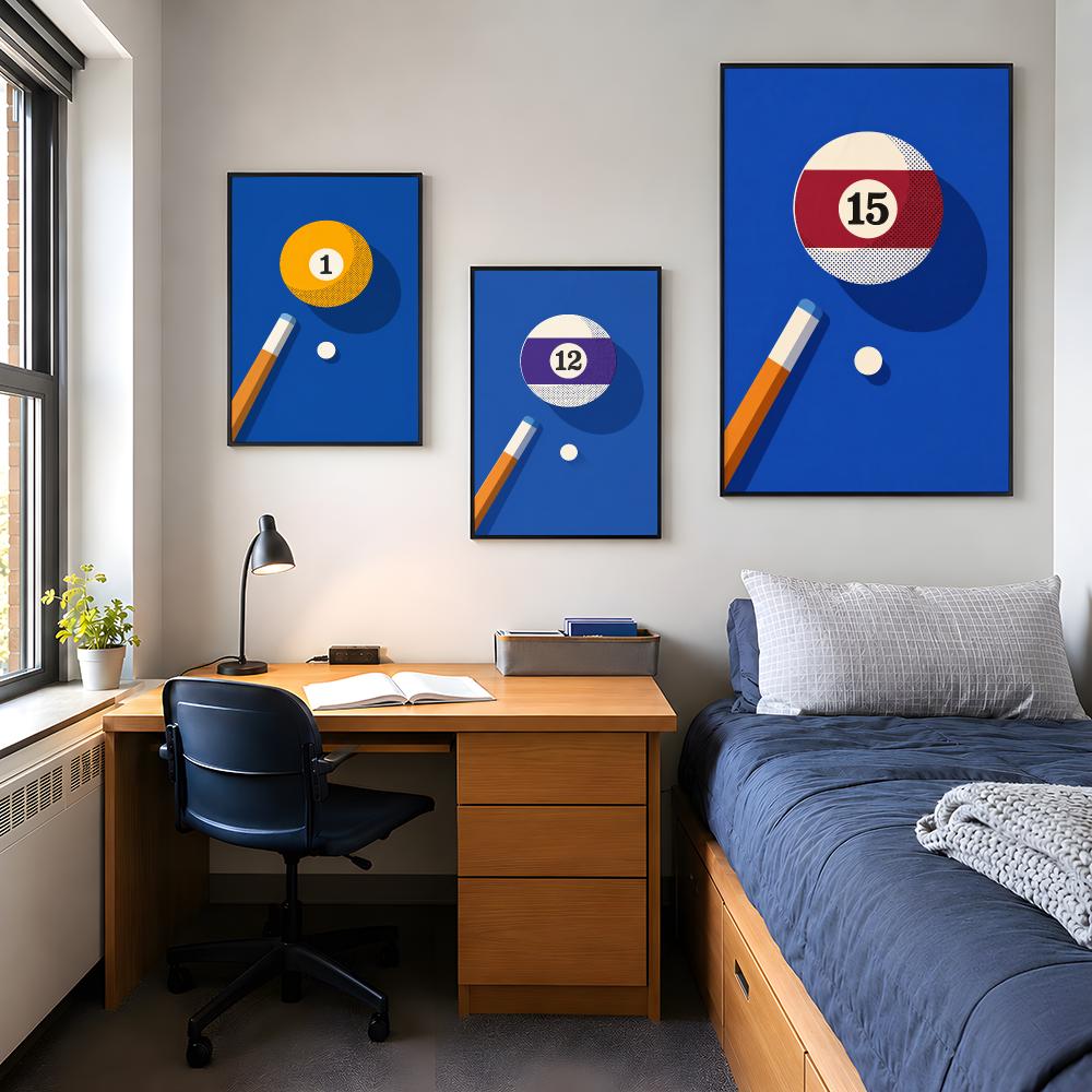 Retro-Billardkugeln Pop-Art-Gr – Retro Gaming Life Bewertung und Preis
