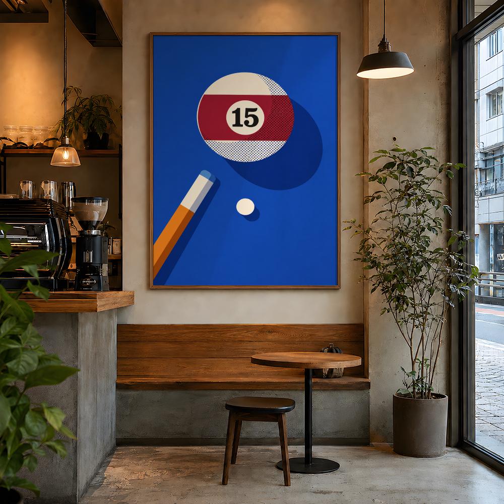 Retro-Billardkugeln Pop-Art-Gr – Retro Gaming Life Bewertung und Preis