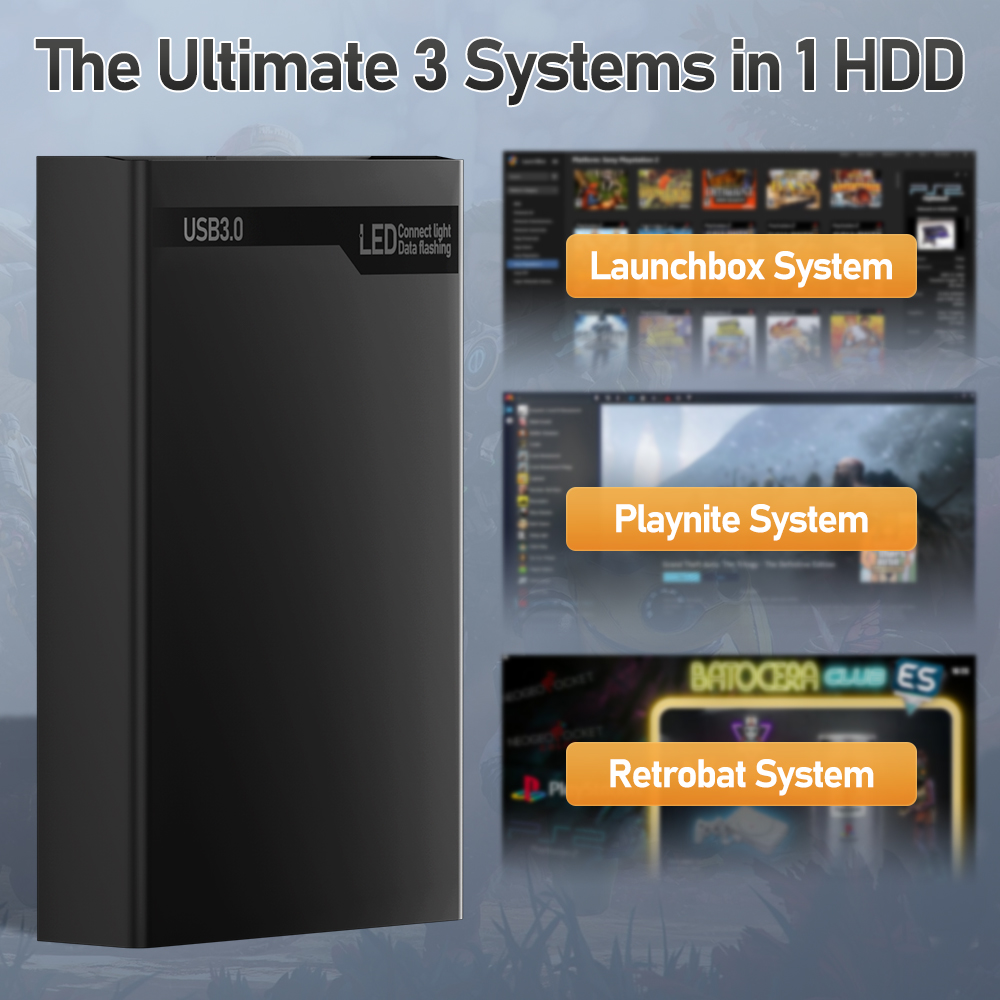 500G Retro Gaming HDD Videospi – Retro Gaming Ps3 Bewertung und Preis