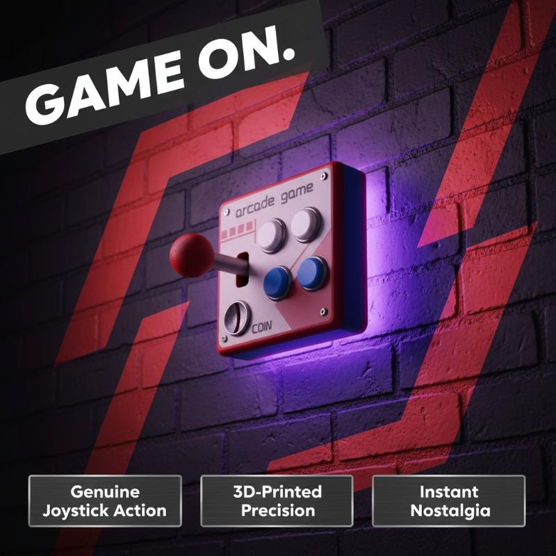 Retro Arcade-Spielknopf-Schalt – Retro Gaming Gifts Bewertung und Preis