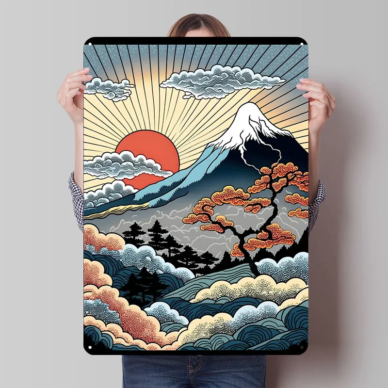 Fuji Sonnenaufgang Retro-Kunst – Retro Gaming At Home Bewertung und Preis