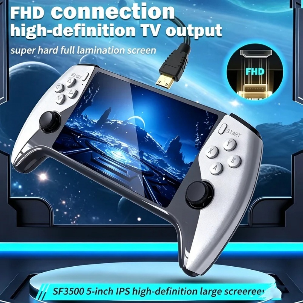 SF3500 5 Zoll Handheld-Spielko – Retro Gaming Machine Bewertung und Preis